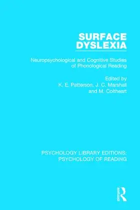 Patterson / Marshall / Coltheart |  Surface Dyslexia | Buch |  Sack Fachmedien