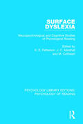 Patterson / Marshall / Coltheart |  Surface Dyslexia | Buch |  Sack Fachmedien