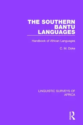 Doke | The Southern Bantu Languages | Buch | 978-1-138-09807-7 | www.sack.de