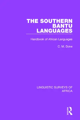 Doke |  The Southern Bantu Languages | Buch |  Sack Fachmedien