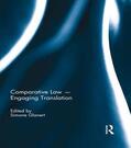 Glanert |  Comparative Law - Engaging Translation | Buch |  Sack Fachmedien