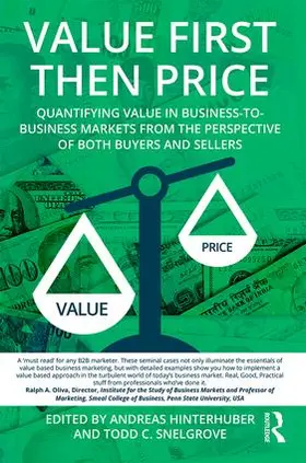 Hinterhuber / Snelgrove | Value First then Price | Buch | 978-1-138-10163-0 | www.sack.de