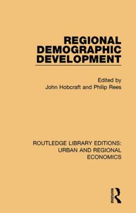 Hobcraft / Rees | Regional Demographic Development | Buch | 978-1-138-10192-0 | sack.de