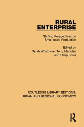 Whatmore / Marsden / Lowe | Rural Enterprise | Buch | 978-1-138-10254-5 | sack.de
