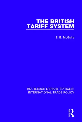 McGuire | The British Tariff System | Buch | 978-1-138-10604-8 | www.sack.de
