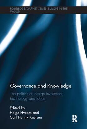 Hveem / Knutsen | Governance and Knowledge | Buch | 978-1-138-10756-4 | sack.de