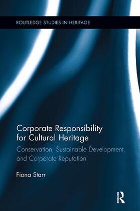Starr | Corporate Responsibility for Cultural Heritage | Buch | sack.de