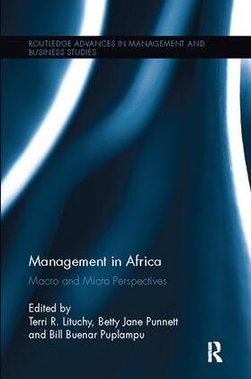 Lituchy / Punnett / Puplampu |  Management in Africa | Buch |  Sack Fachmedien