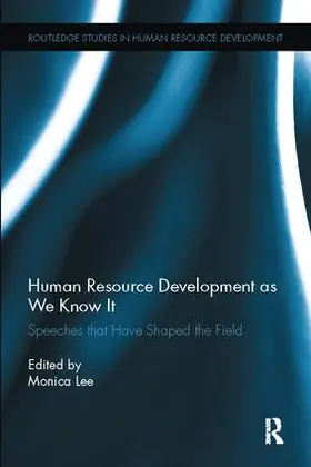 Lee |  Human Resource Development as We Know It | Buch |  Sack Fachmedien