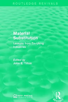 Tilton | Material Substitution | Buch | 978-1-138-11982-6 | sack.de