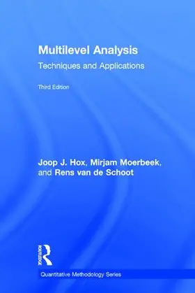 Hox / Moerbeek / van de Schoot | Multilevel Analysis | Buch | 978-1-138-12140-9 | sack.de