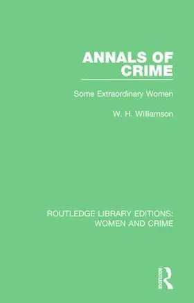 Williamson |  Annals of Crime | Buch |  Sack Fachmedien