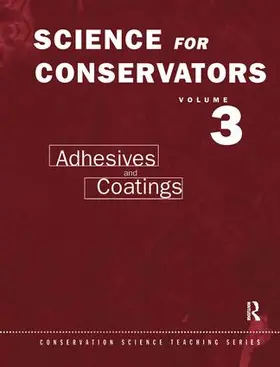 Horie |  The Science for Conservators Series | Buch |  Sack Fachmedien
