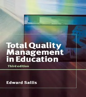 Sallis | Total Quality Management in Education | Buch | 978-1-138-13201-6 | www.sack.de