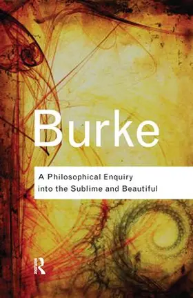 Burke |  A Philosophical Enquiry Into the Sublime and Beautiful | Buch |  Sack Fachmedien