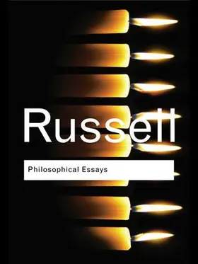 Russell |  Philosophical Essays | Buch |  Sack Fachmedien