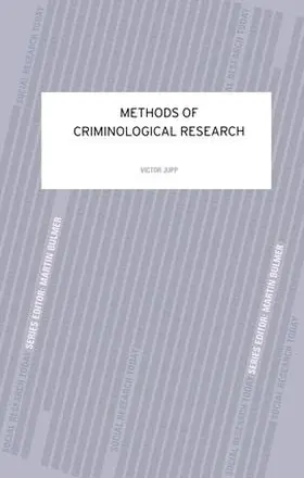 Jupp | Methods of Criminological Research | Buch | 978-1-138-14275-6 | www.sack.de
