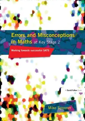 Spooner |  Errors and Misconceptions in Maths at Key Stage 2 | Buch |  Sack Fachmedien