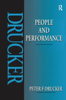 Drucker |  People and Performance | Buch |  Sack Fachmedien