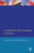 Carter / Mccarthy |  Vocabulary and Language Teaching | Buch |  Sack Fachmedien
