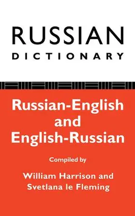 Harrison / Le Fleming |  Russian Dictionary | Buch |  Sack Fachmedien