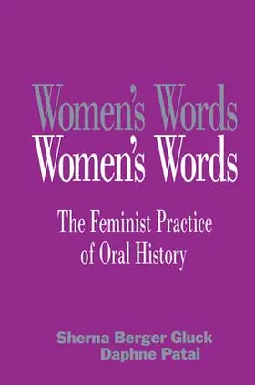 Gluck / Patai |  Women's Words | Buch |  Sack Fachmedien
