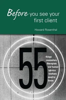 Rosenthal |  Before You See Your First Client | Buch |  Sack Fachmedien