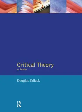 Tallack | Critical Theory | Buch | 978-1-138-14846-8 | www.sack.de