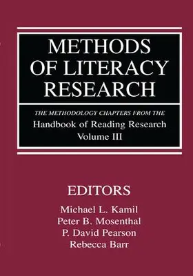 Kamil / Mosenthal / Pearson |  Methods of Literacy Research | Buch |  Sack Fachmedien