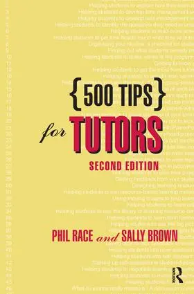 Brown / Race | 500 Tips for Tutors | Buch | 978-1-138-15176-5 | www.sack.de