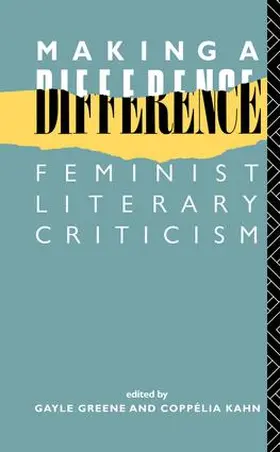 Kahn / Green |  Making a Difference | Buch |  Sack Fachmedien