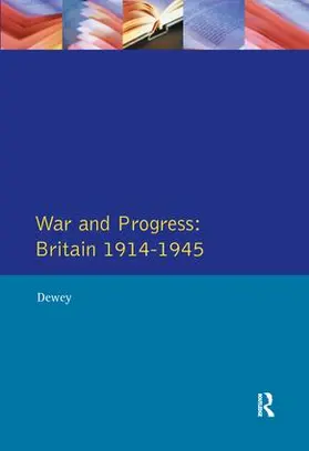 Dewey |  War and Progress | Buch |  Sack Fachmedien