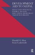 Cederroth / Skarr |  Development Aid to Nepal | Buch |  Sack Fachmedien