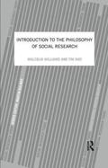 May / Williams |  An Introduction To The Philosophy Of Social Research | Buch |  Sack Fachmedien