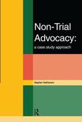 Nathanson |  Non-Trial Advocacy | Buch |  Sack Fachmedien