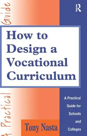 Nasta |  How to Design a Vocational Curriculum | Buch |  Sack Fachmedien
