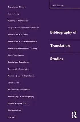 Bowker / Kenny |  Bibliography of Translation Studies | Buch |  Sack Fachmedien