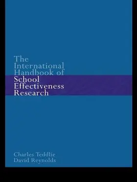 Reynolds / Teddlie |  The International Handbook of School Effectiveness Research | Buch |  Sack Fachmedien