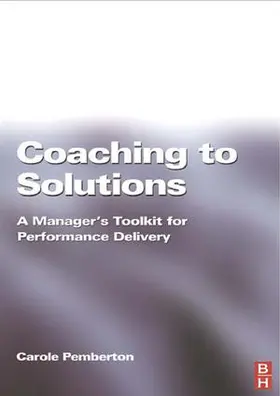 Pemberton |  Coaching to Solutions | Buch |  Sack Fachmedien