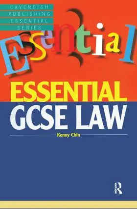 Chin | Essential GCSE Law | Buch | 978-1-138-17811-3 | www.sack.de