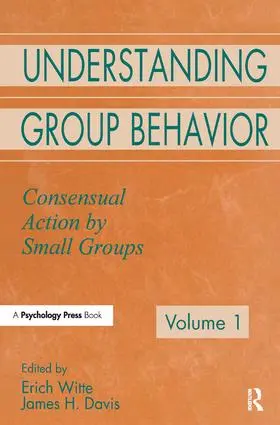 Witte / Davis |  Understanding Group Behavior | Buch |  Sack Fachmedien