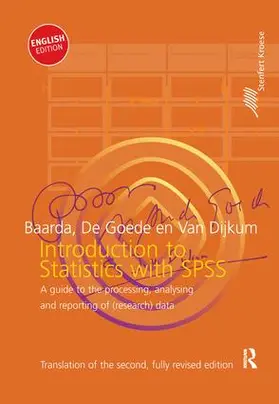 Baarda / Martijn / van Dijkum | Introduction to Statistics with SPSS | Buch | 978-1-138-18148-9 | sack.de