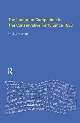 Crowson |  The Longman Companion to the Conservative Party | Buch |  Sack Fachmedien