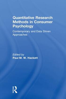 Hackett | Quantitative Research Methods in Consumer Psychology | Buch | 978-1-138-18269-1 | sack.de
