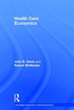 Davis / McMaster | Health Care Economics | Buch | 978-1-138-18303-2 | sack.de