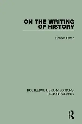 Oman |  On the Writing of History | Buch |  Sack Fachmedien