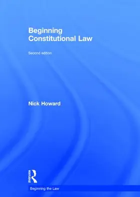 Howard |  Beginning Constitutional Law | Buch |  Sack Fachmedien