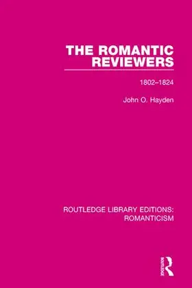 Hayden | The Romantic Reviewers | Buch | 978-1-138-19380-2 | www.sack.de