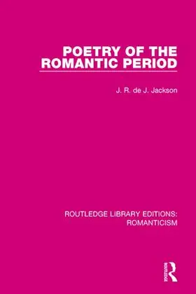 Jackson |  Poetry of the Romantic Period | Buch |  Sack Fachmedien