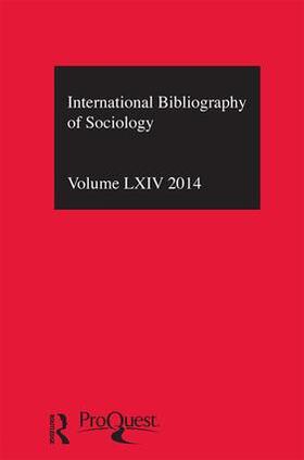 Ibss: Sociology: 2014 Vol.64 | Buch | 978-1-138-19599-8 | sack.de